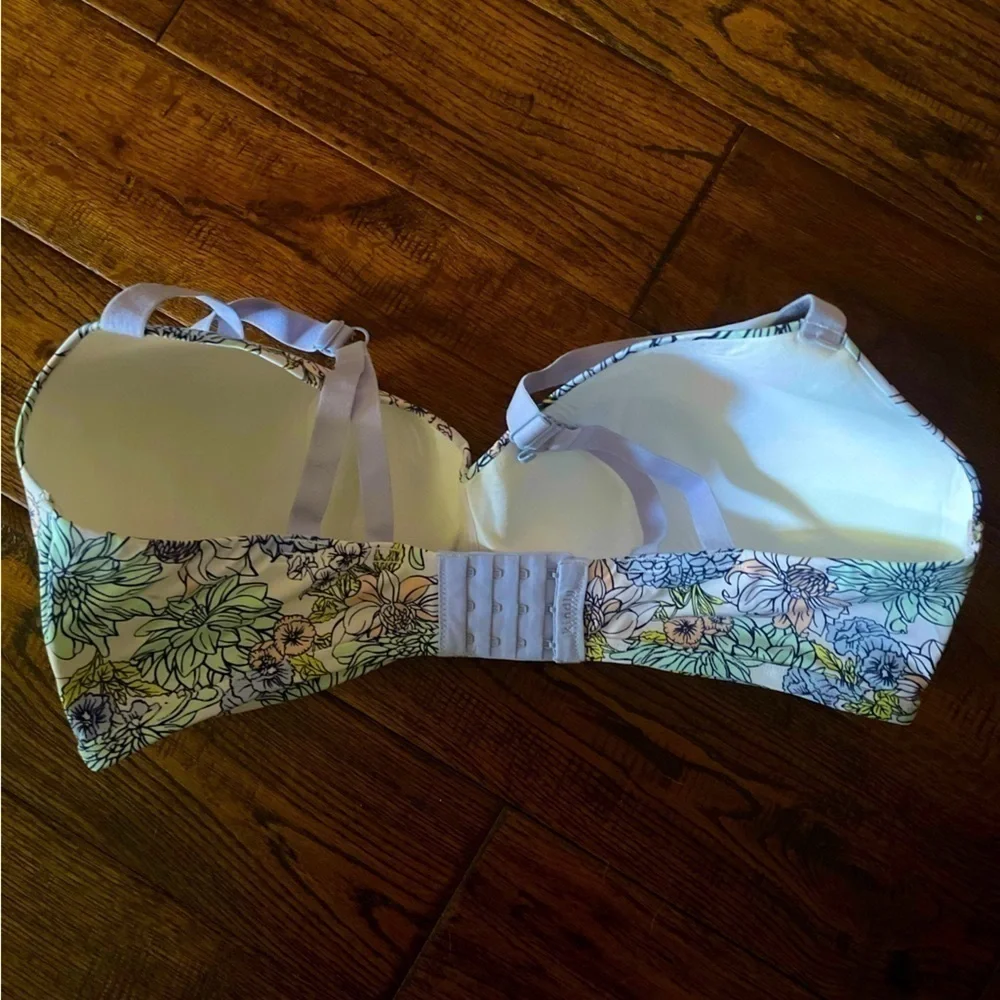 Kindly Yours Floral T Shirt Wireless Bra